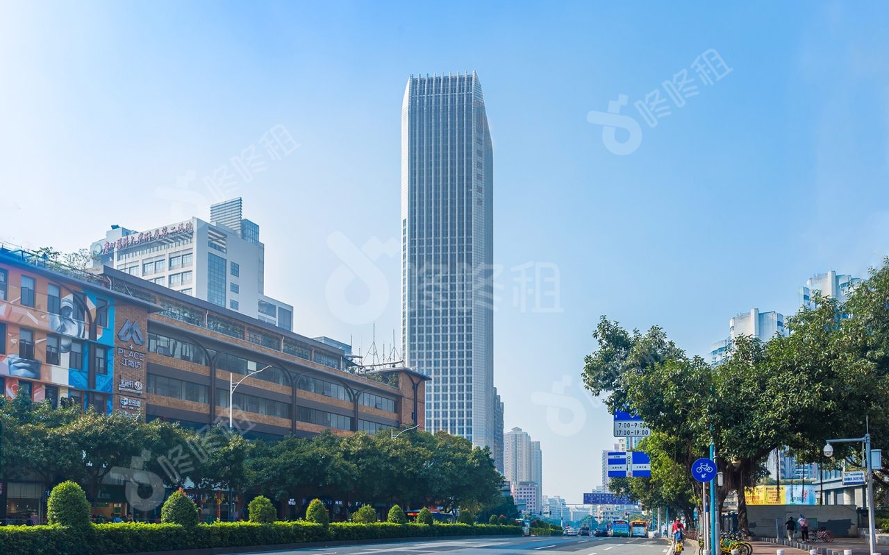 达镖国际中心_楼盘外观图