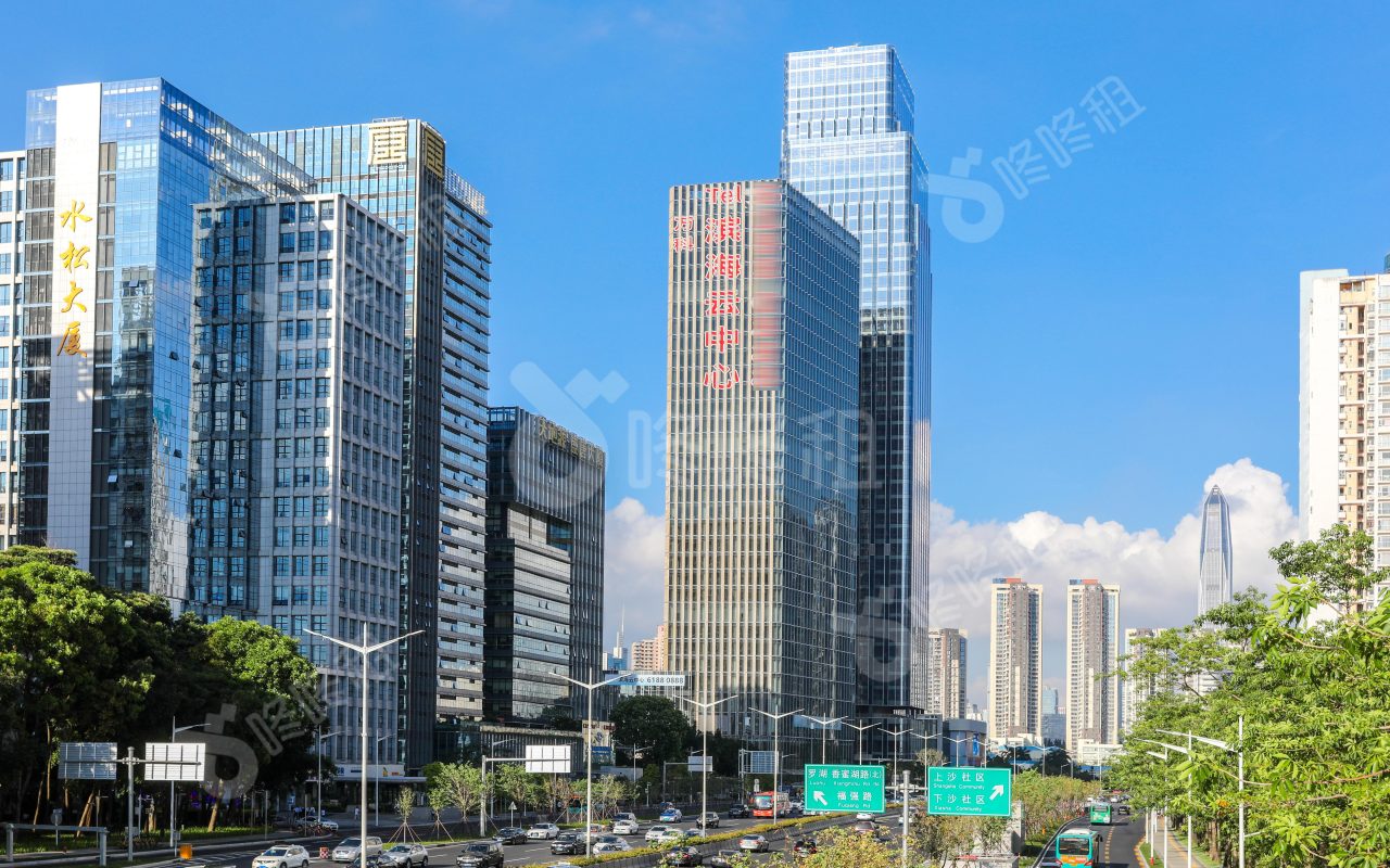 滨海云中心_楼盘外观图