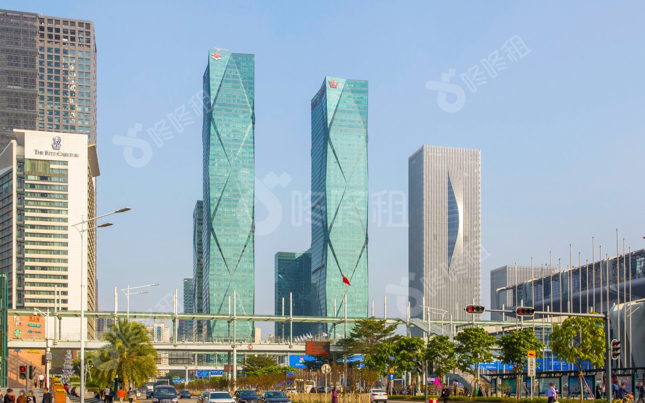 卓越世紀中心 深圳香江金融中心周邊有哪些大廈?-咚咚租
