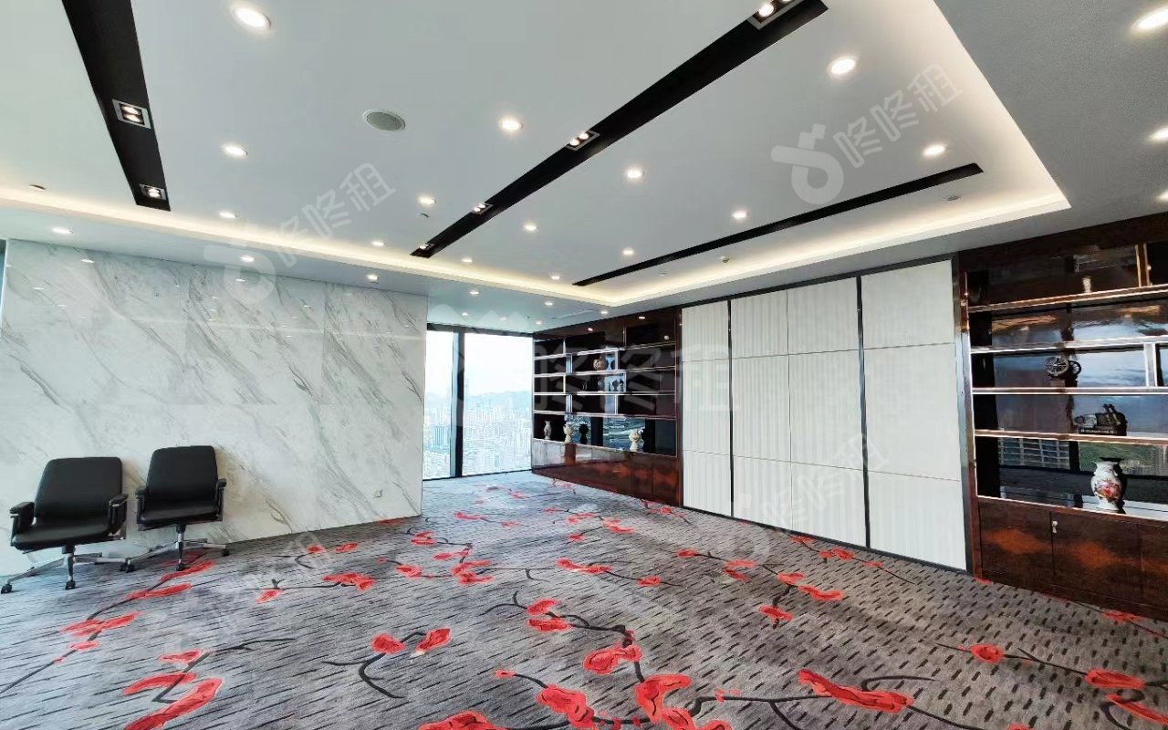 京基100大厦_1084平_豪装_办公室隔间