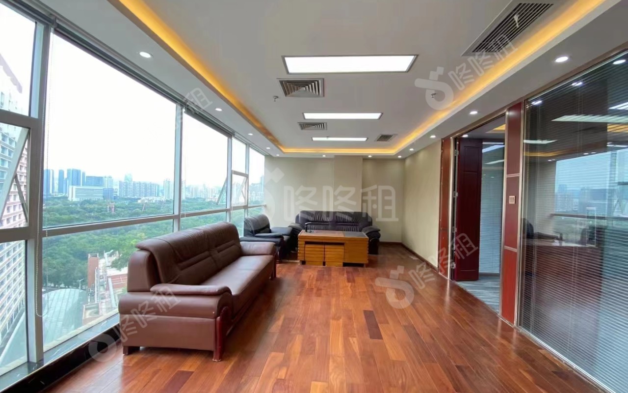 创新科技广场一期_750平_豪装_办公室隔间