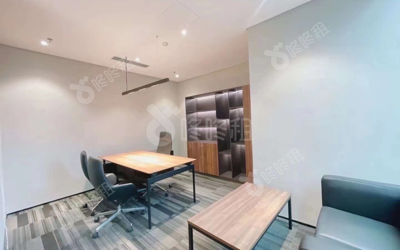 天珑移动大厦_298平_精装_办公室隔间