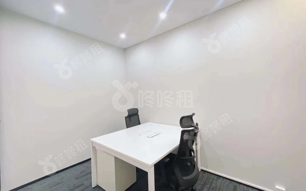 天珑移动大厦_298平_精装_办公室隔间