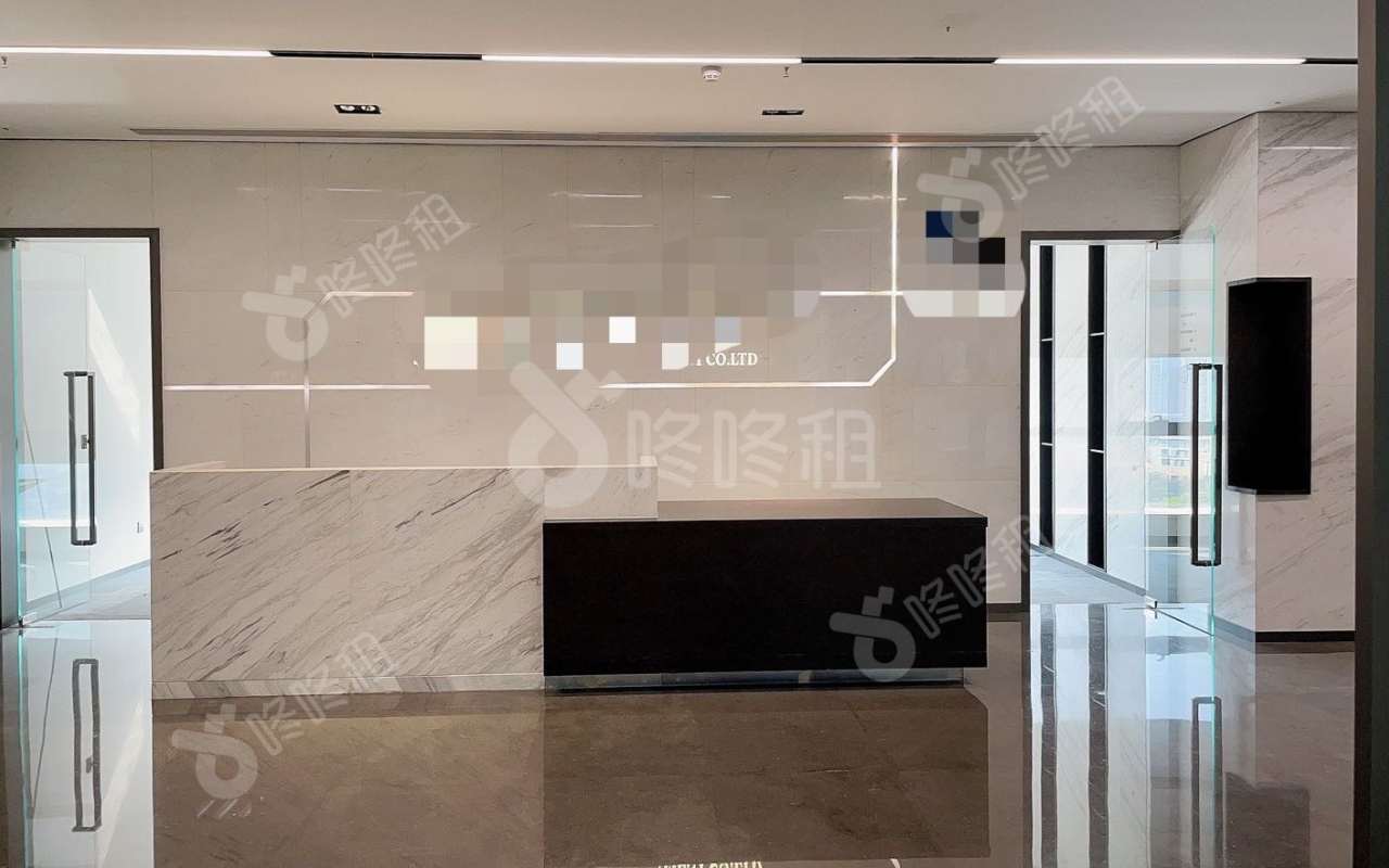 源兴科技大厦_600平_豪装_前台