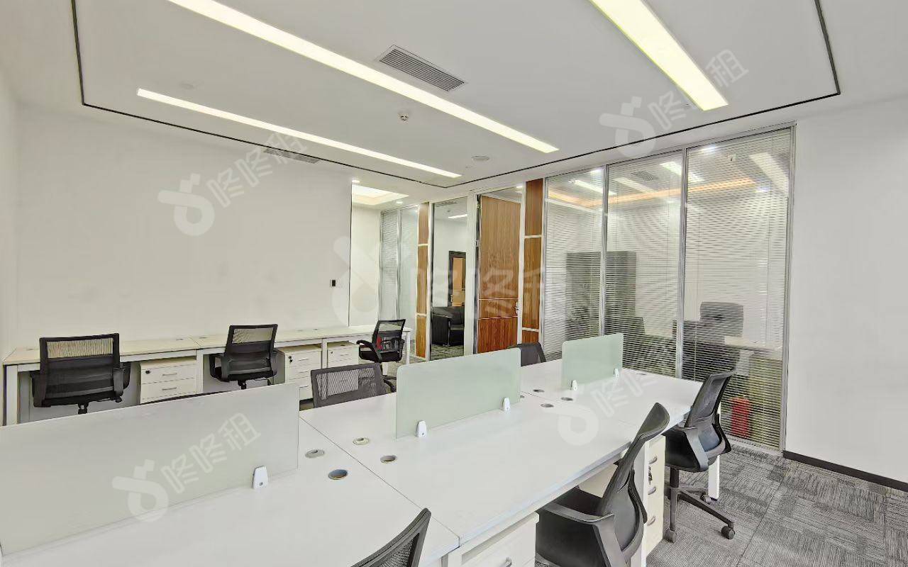 大新时代大厦_148平_豪装_办公室开间