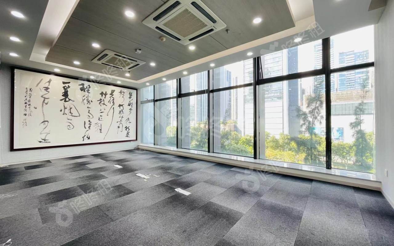 康佳研发大厦_596平_精装_办公室隔间