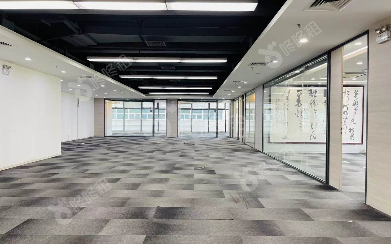 康佳研发大厦_596平_精装_办公室开间