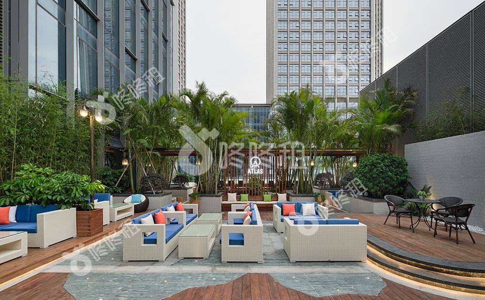 ATLAS寰图办公空间(航天科技广场)_联合办公_休闲区