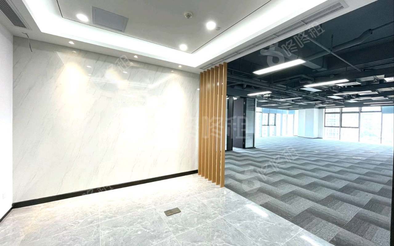 百兴科技大厦_417平_豪装_前台