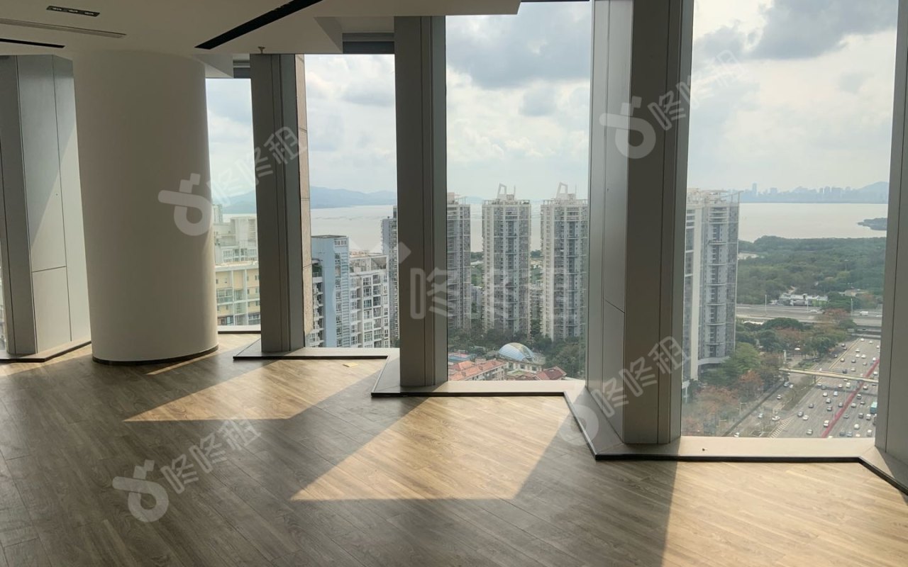 滨海云中心_235平_精装_办公室隔间