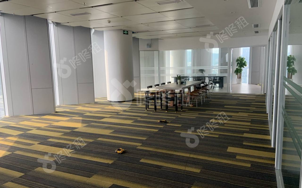滨海云中心_530平_豪装_办公室开间
