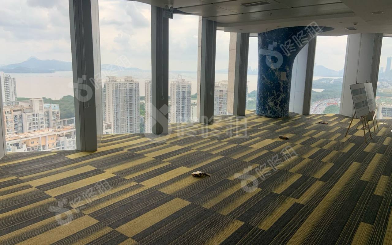 滨海云中心_530平_豪装_办公室开间