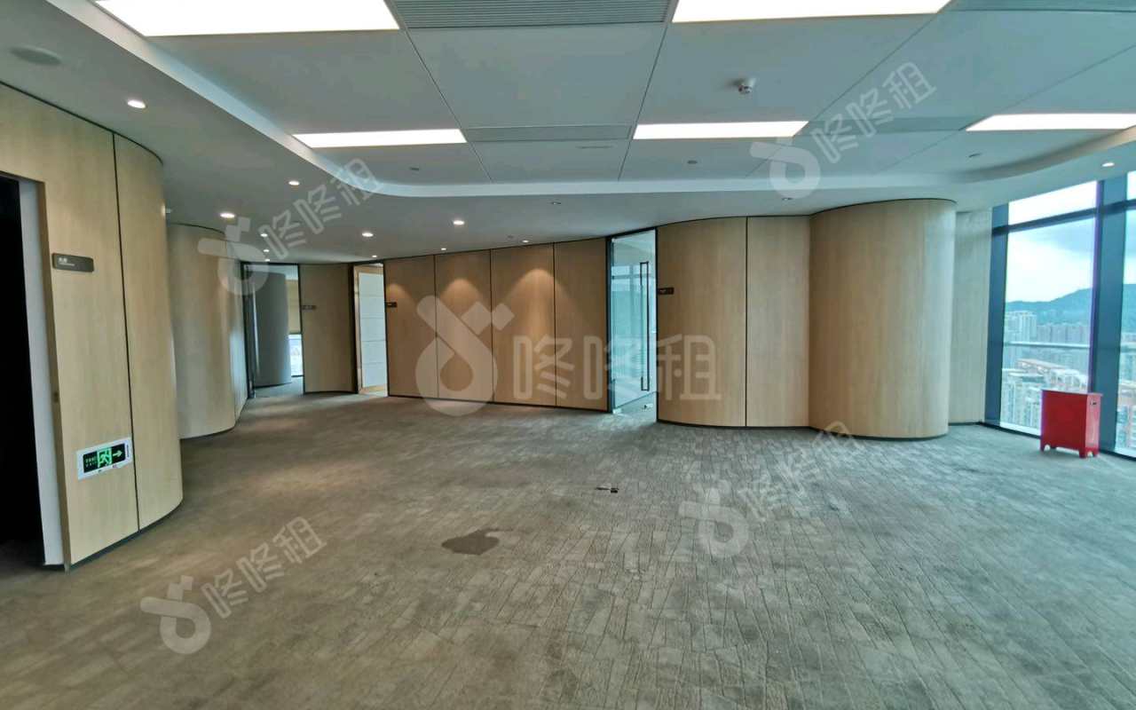 新世界文博中心_1037平_精装_办公室开间