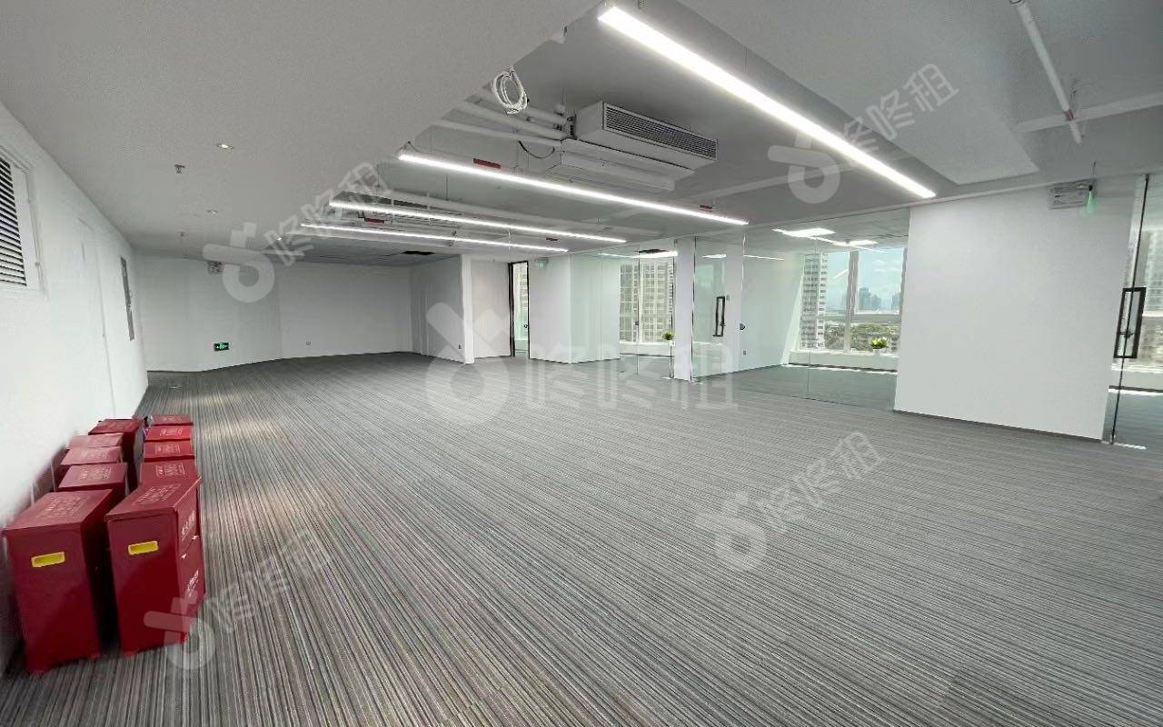 中民时代广场_440平_豪装_办公室开间