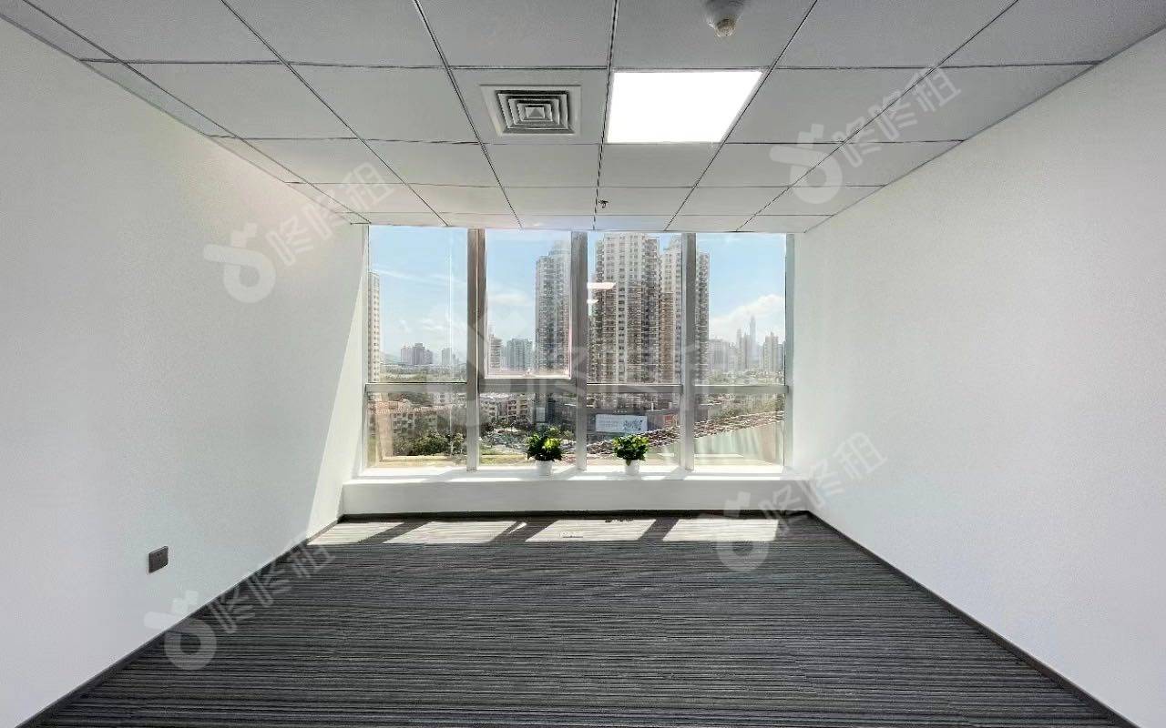 中民时代广场_440平_豪装_办公室隔间