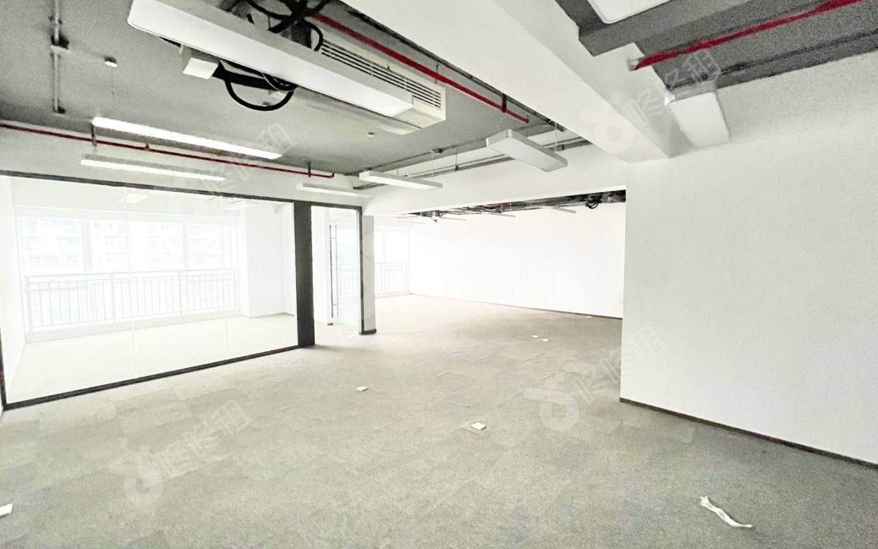佳兆业前海广场_206平_精装_办公室开间