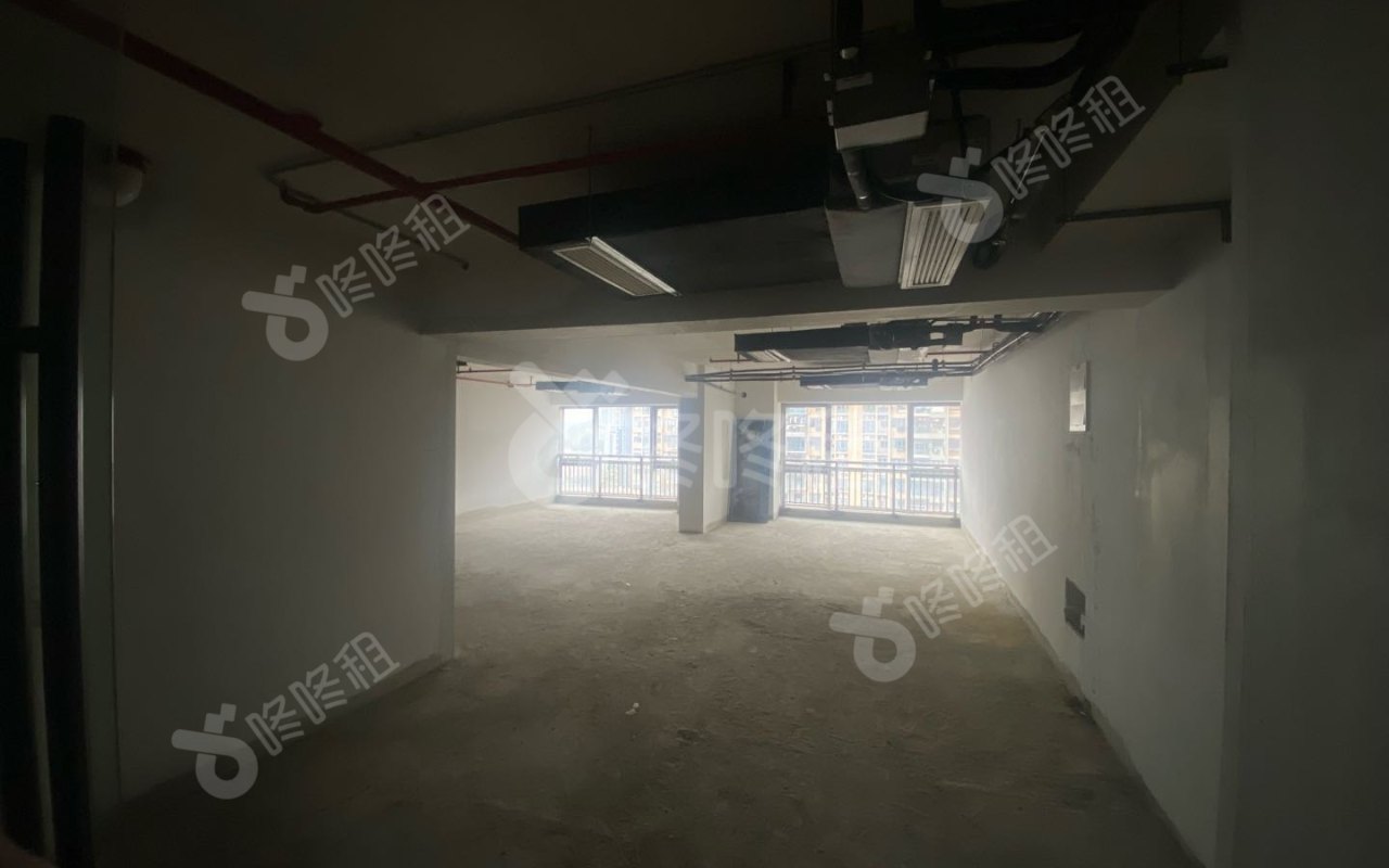 佳兆业前海广场_2174平_定制装修_办公室开间