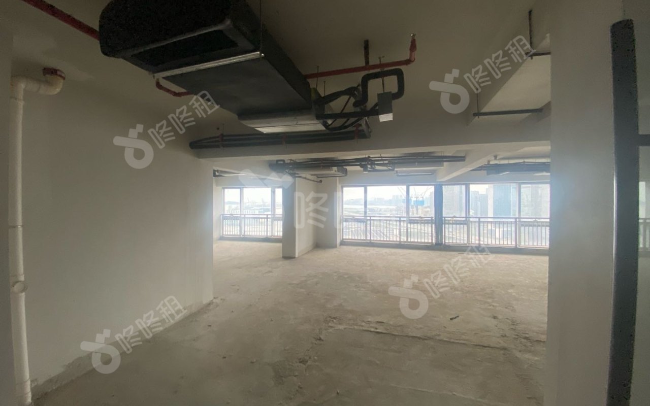 佳兆业前海广场_2174平_定制装修_办公室隔间