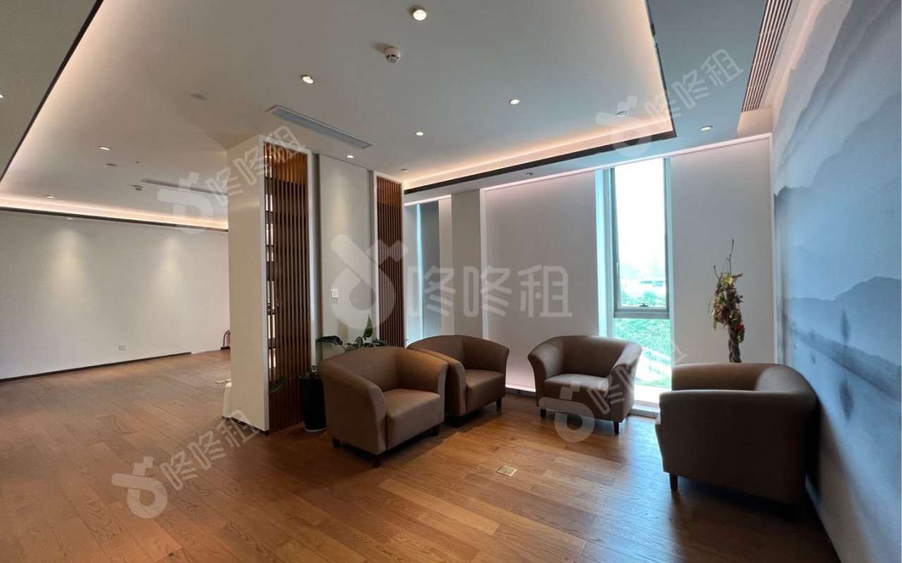 前海企业公馆_1524平_精装_办公室隔间