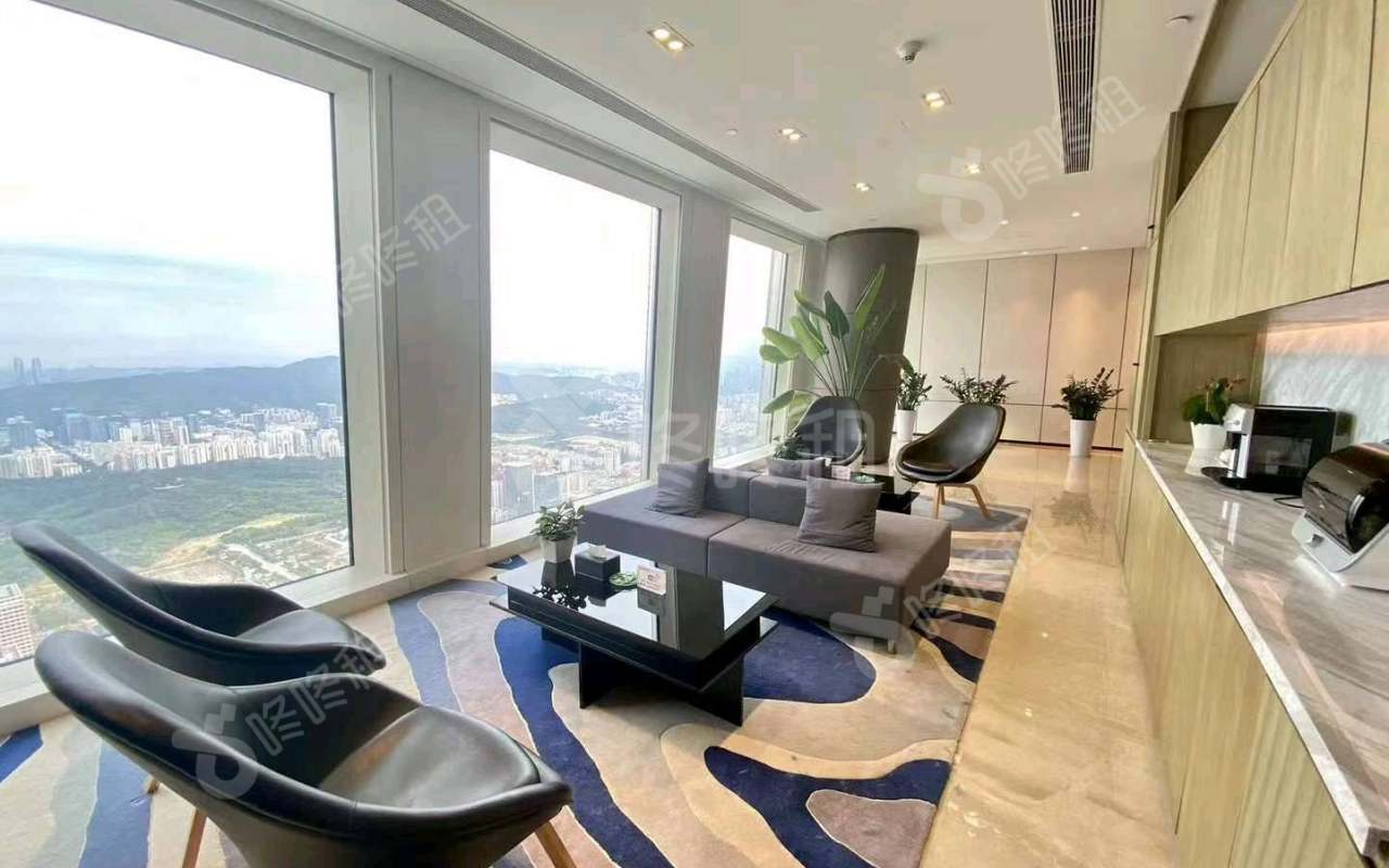 平安国际金融中心_3065平_豪装_办公室开间