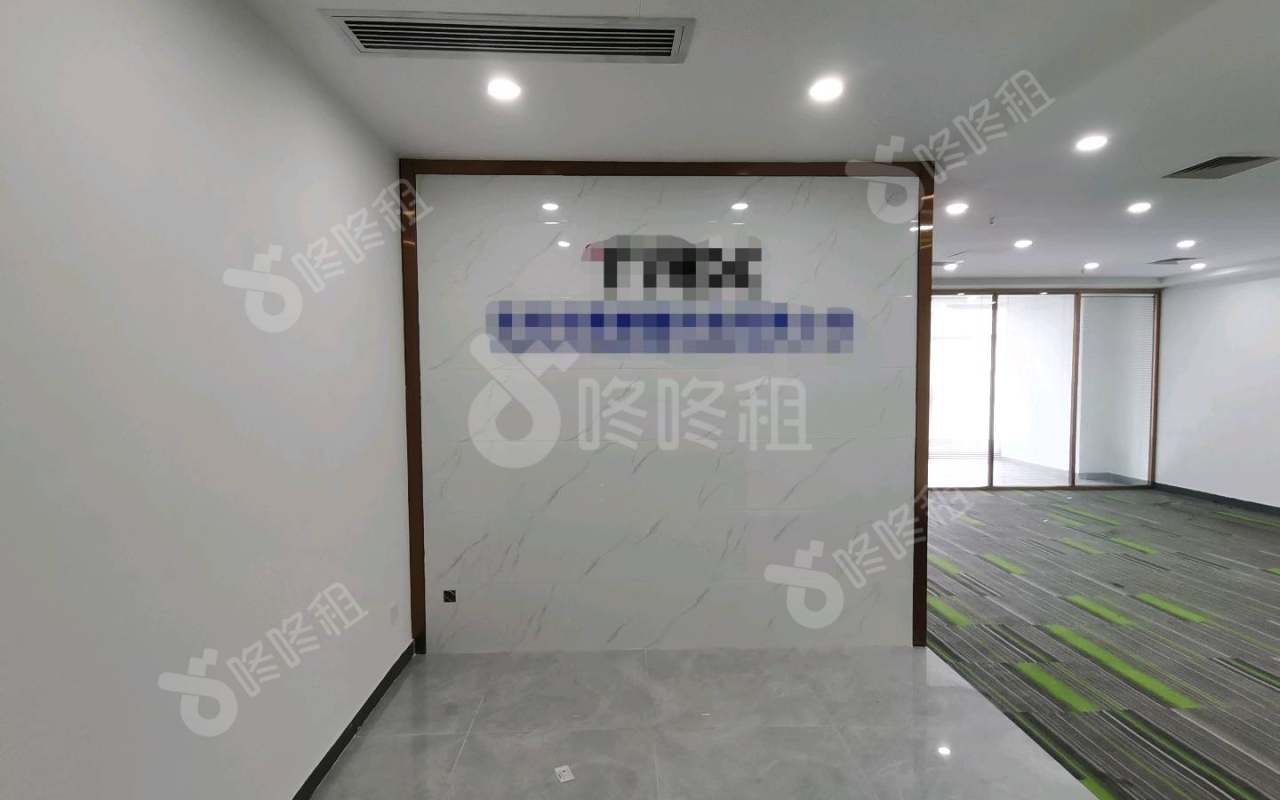 海岸城大厦_185平_豪装_办公室开间