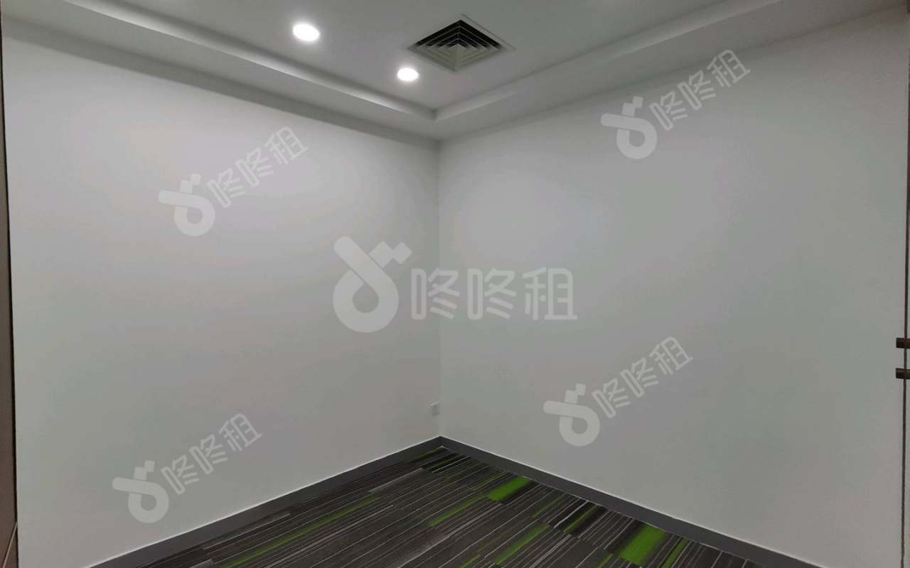 海岸城大厦_185平_豪装_办公室开间