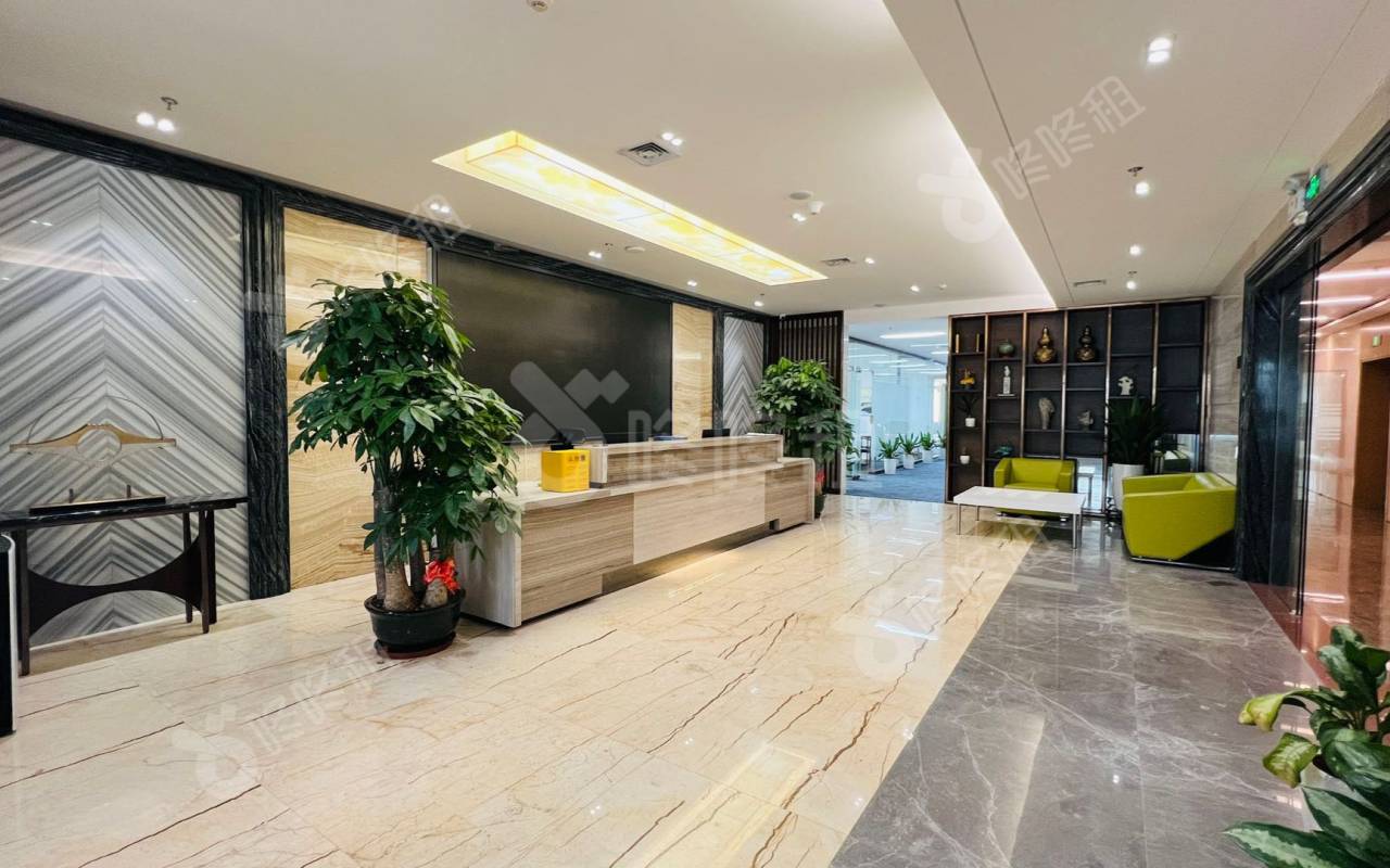 皇庭中心_1120平_豪装_前台