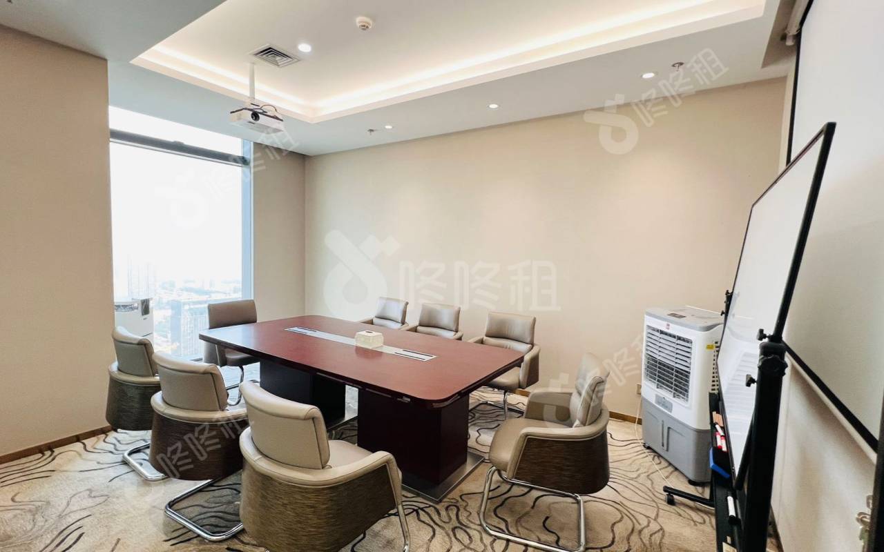 皇庭中心_1120平_豪装_办公室隔间