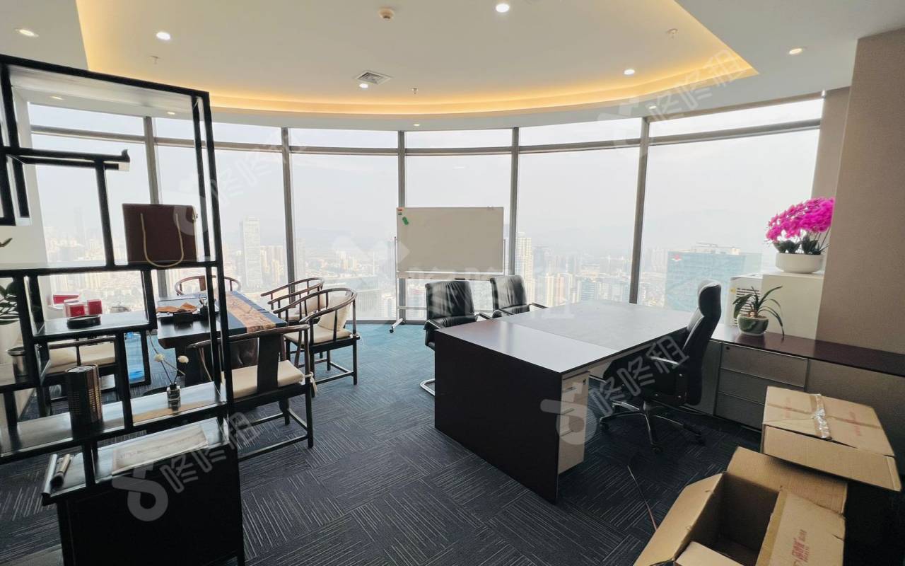 皇庭中心_1120平_豪装_办公室隔间