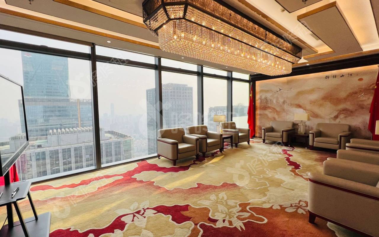 皇庭中心_1120平_豪装_办公室隔间