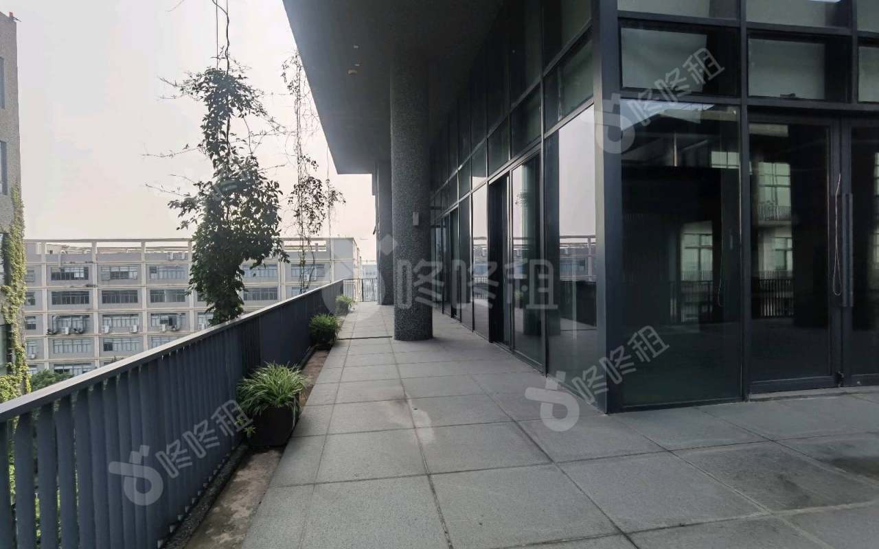 梧桐岛_762平_精装_办公室开间