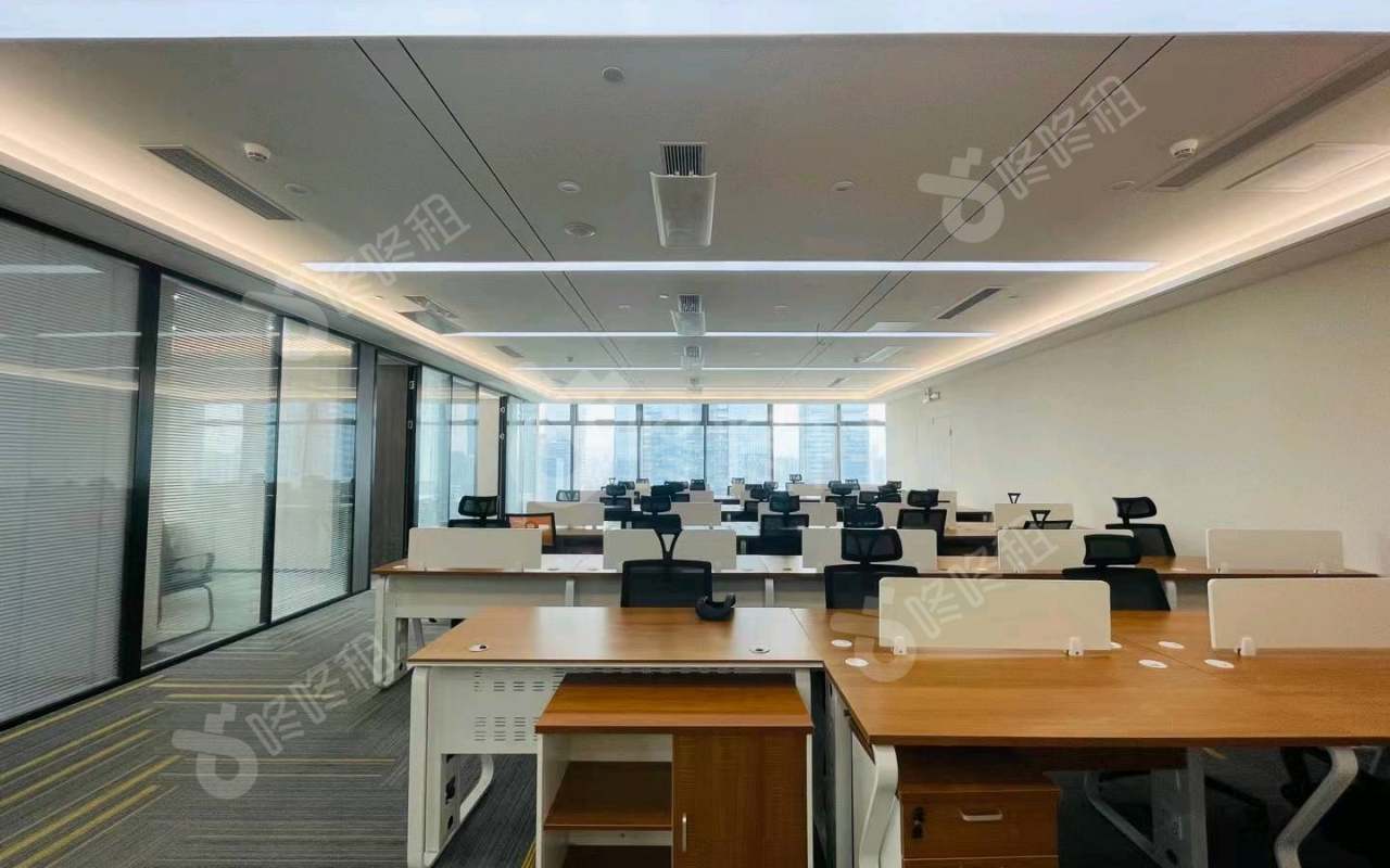 北邮科技大厦_566平_精装_办公室开间