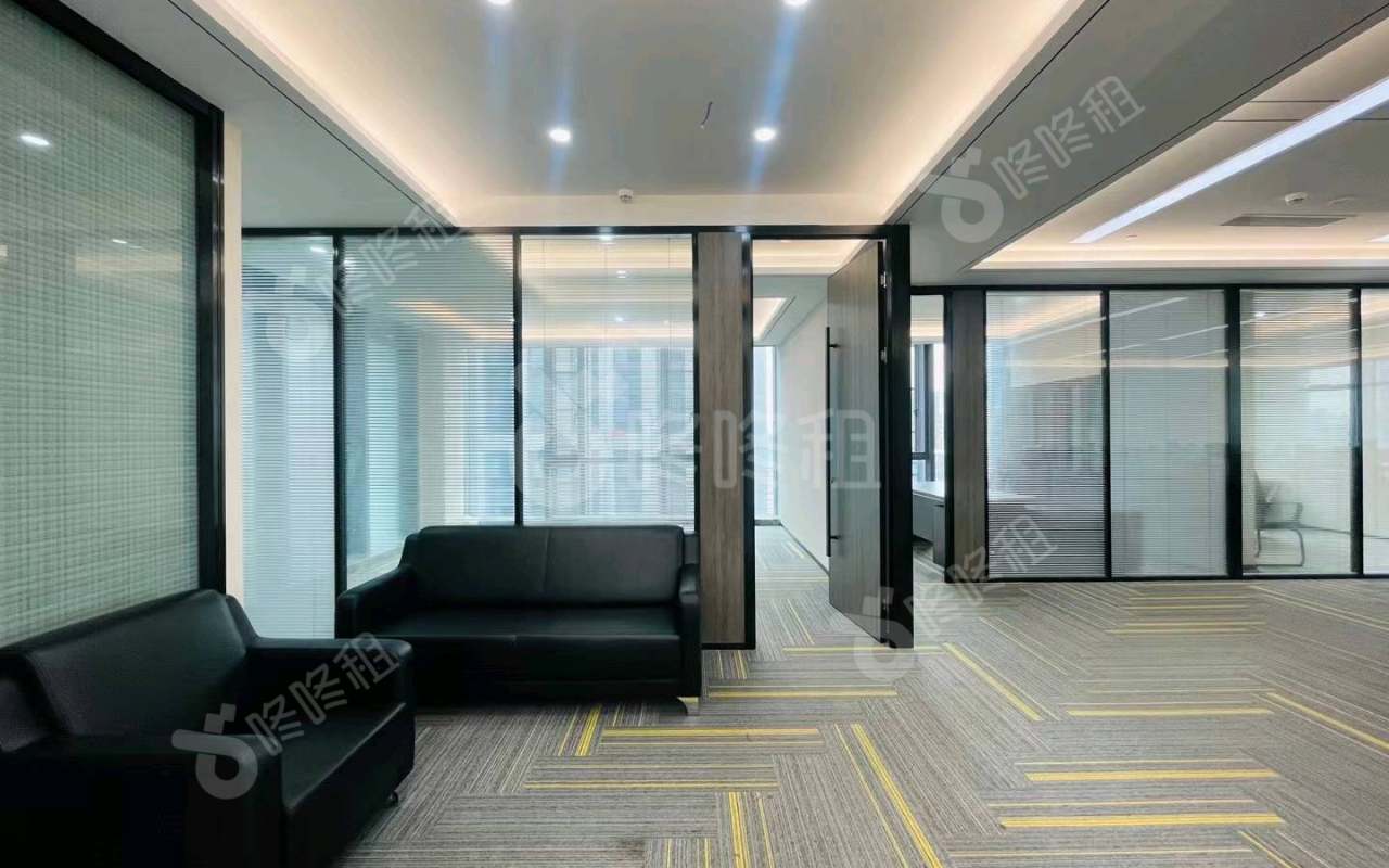 北邮科技大厦_566平_精装_办公室开间