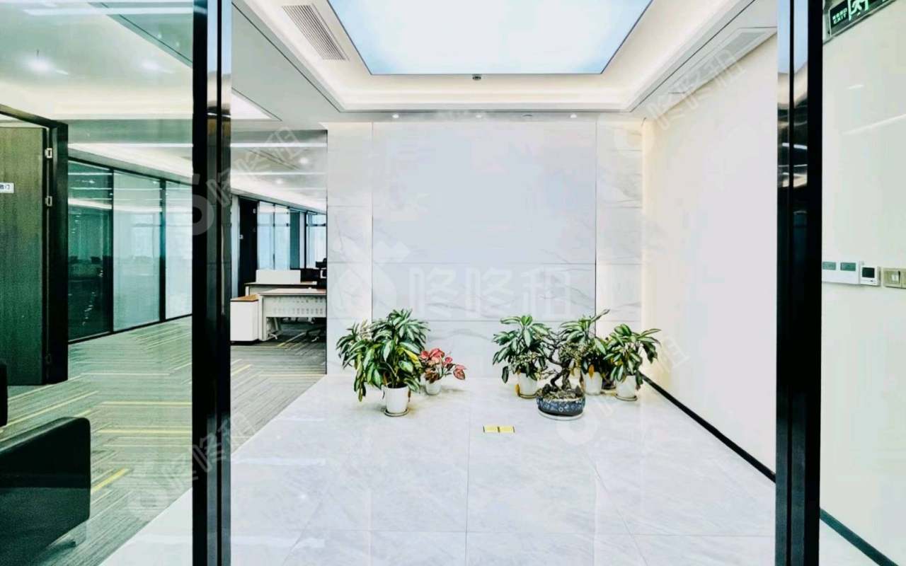 北邮科技大厦_566平_精装_办公室开间