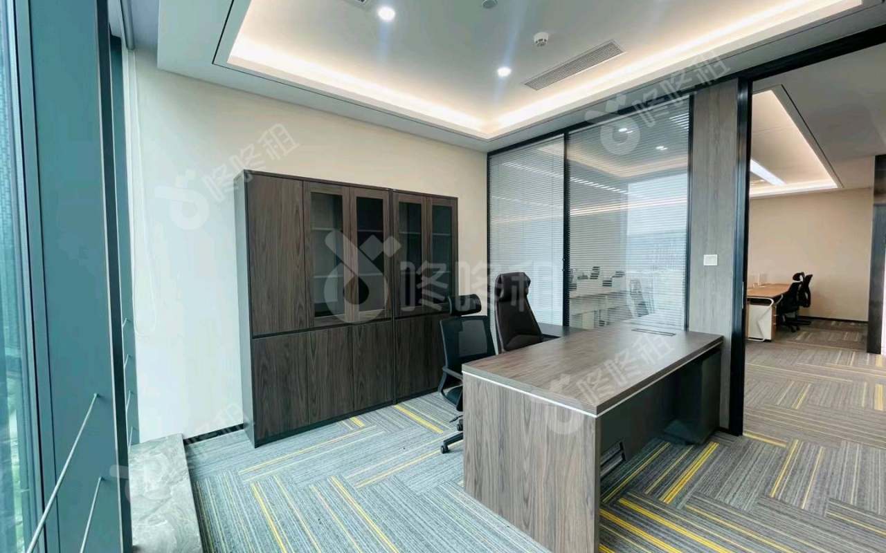 北邮科技大厦_566平_精装_办公室开间