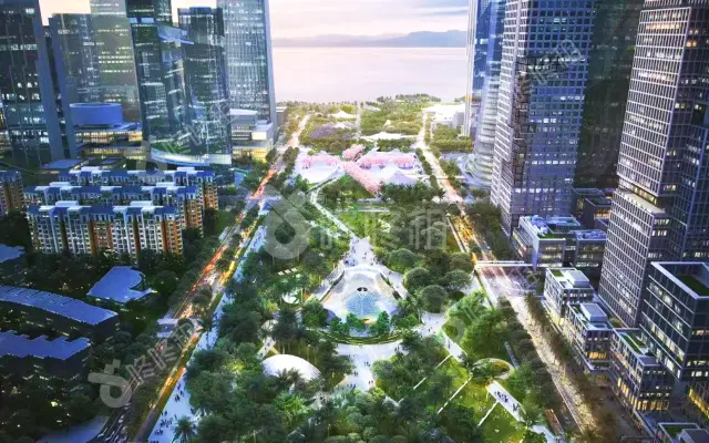 深圳湾SIC超级总部中心_写字楼图片