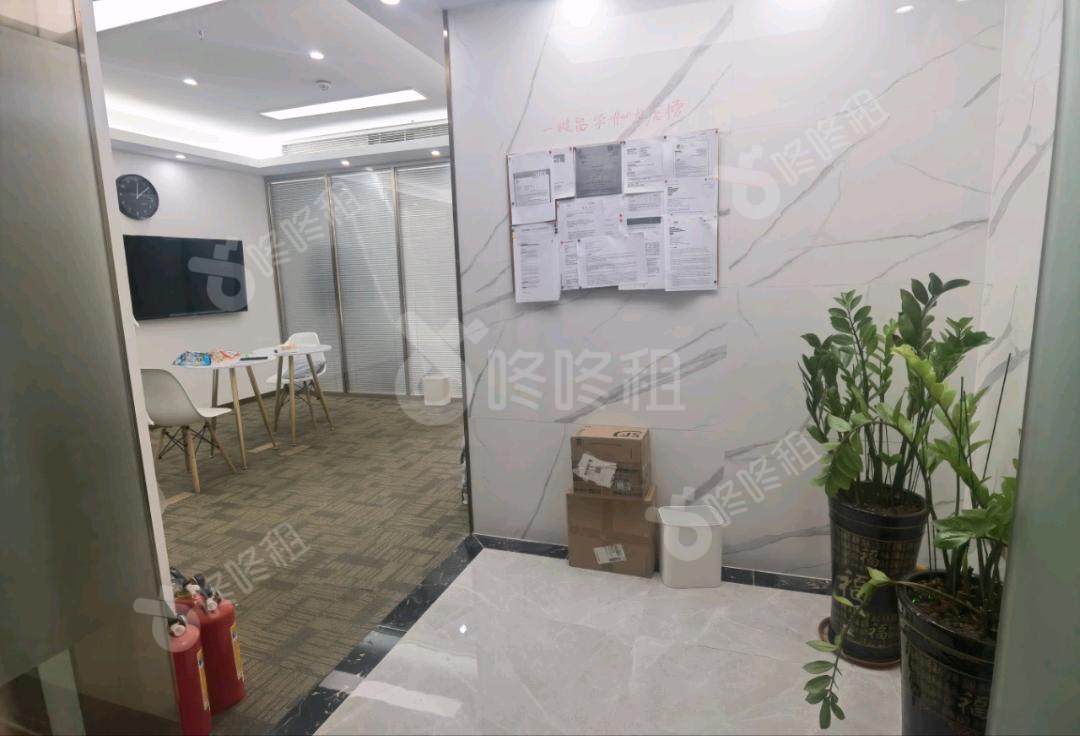 杭钢富春商务大厦_110平_精装_前台