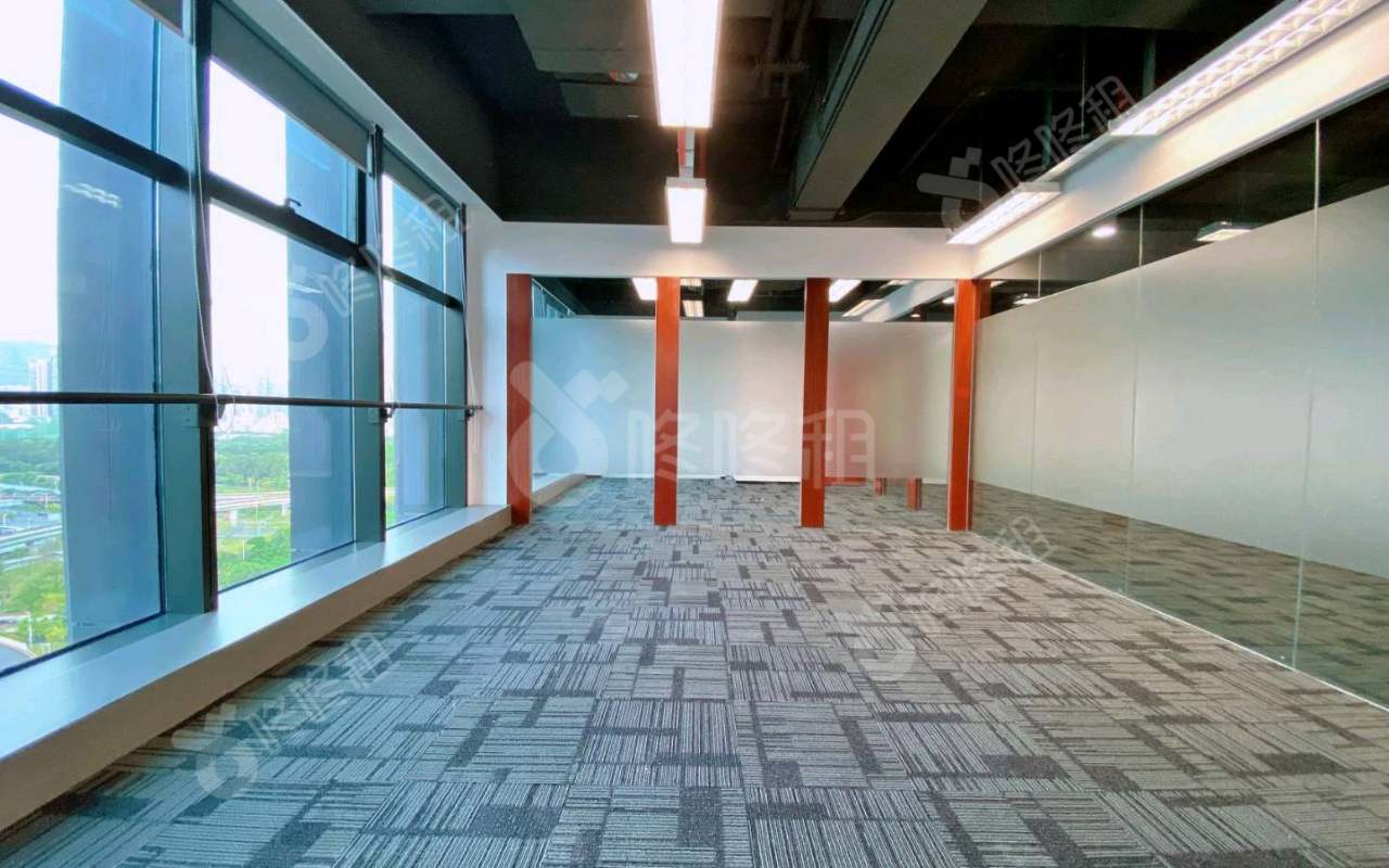 康佳研发大厦_999平_精装_办公室开间