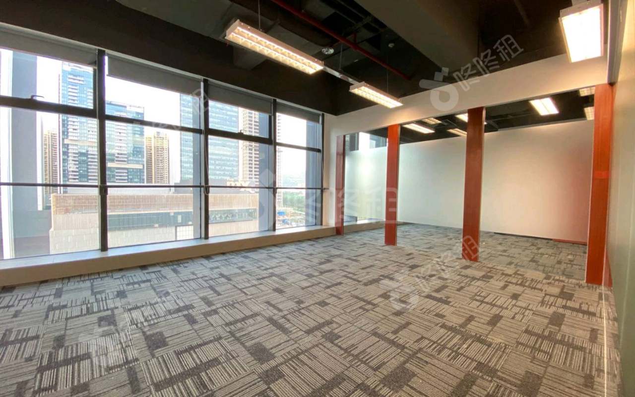 康佳研发大厦_999平_精装_办公室开间