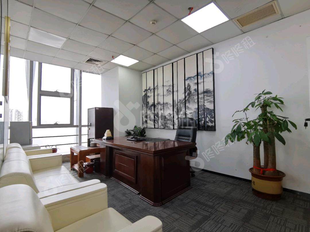 阳光科创中心_75平_精装_办公室开间