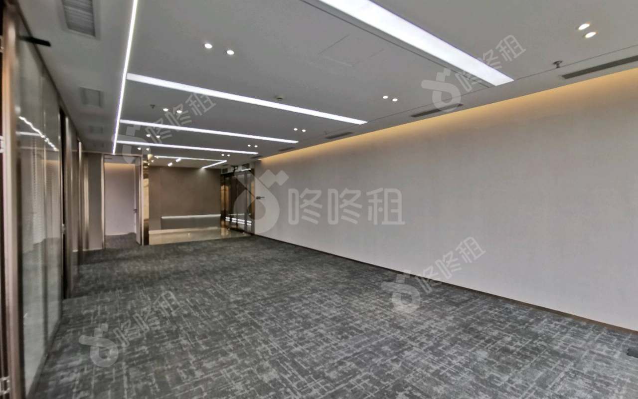 天利中央广场_302平_精装_办公室开间