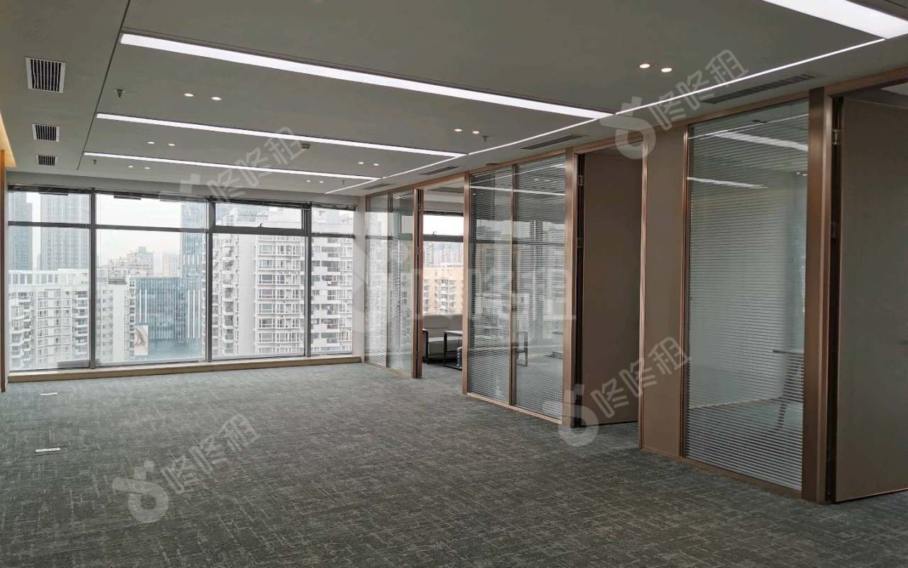 天利中央广场_302平_精装_办公室开间