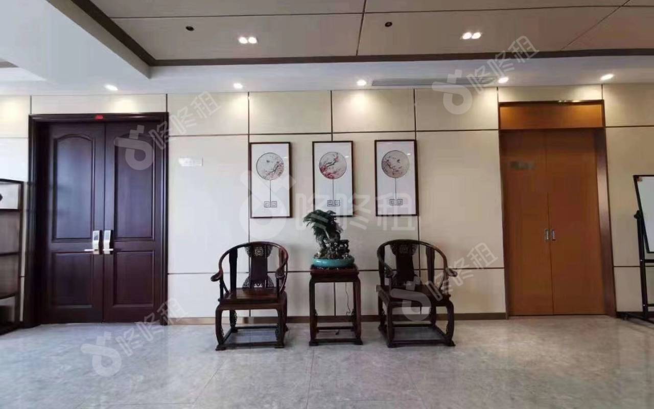 深圳湾一号_800平_精装_办公室开间