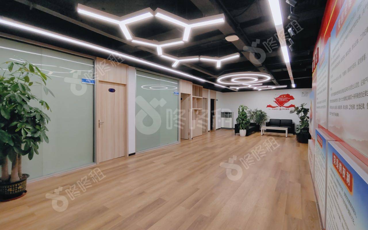 深圳动漫园_1540平_精装_办公室开间