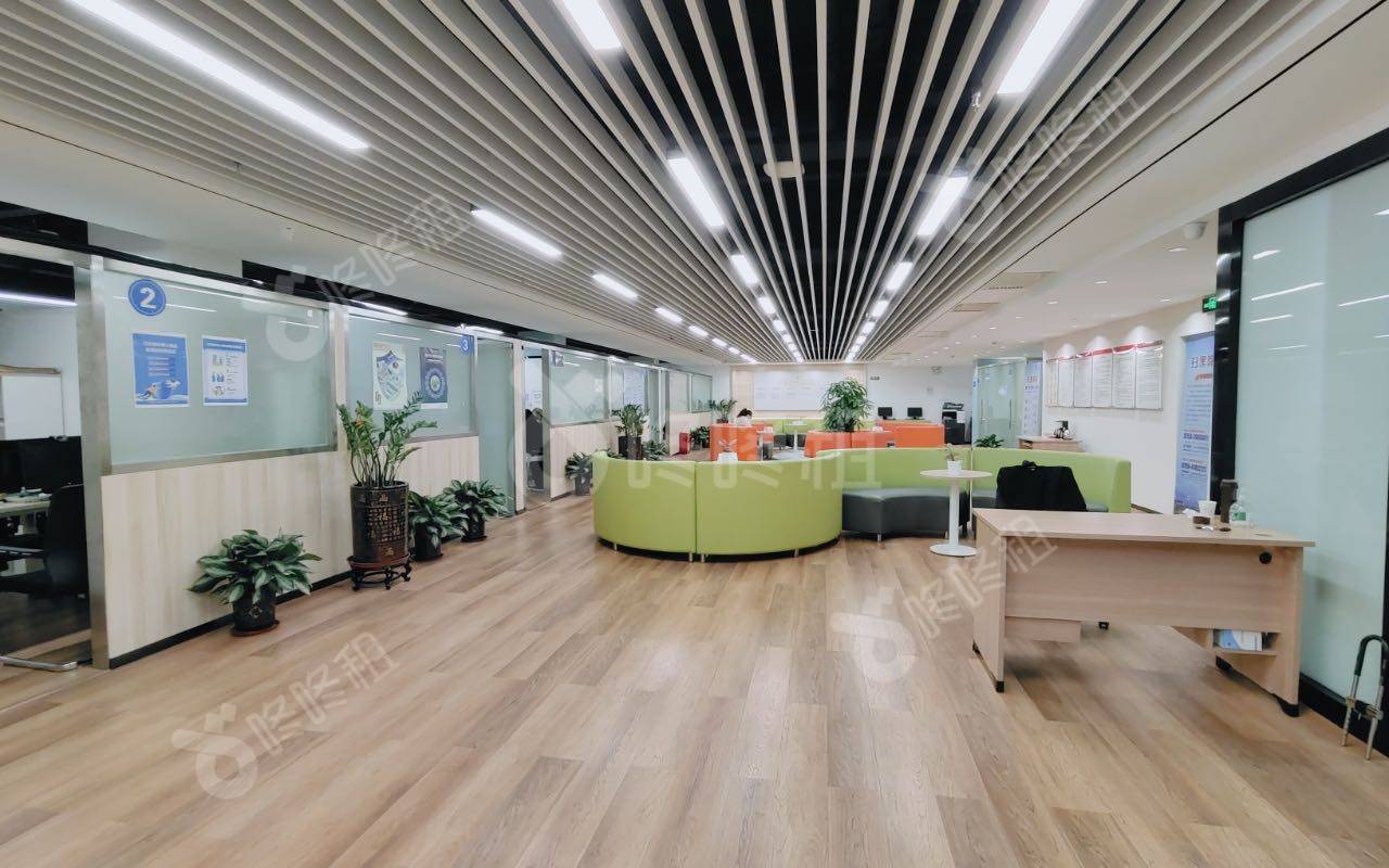 深圳动漫园_1540平_精装_办公室开间