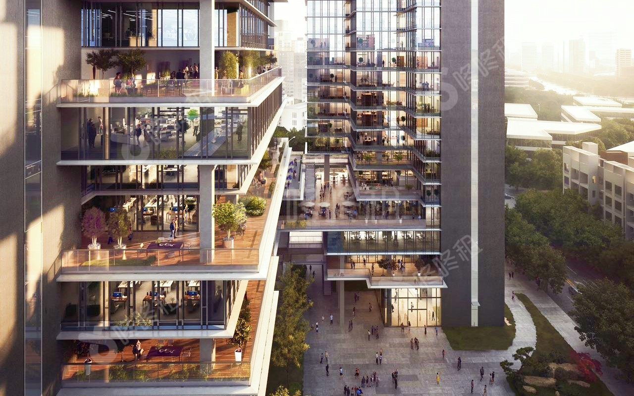 万科创智云中心_楼盘外观图