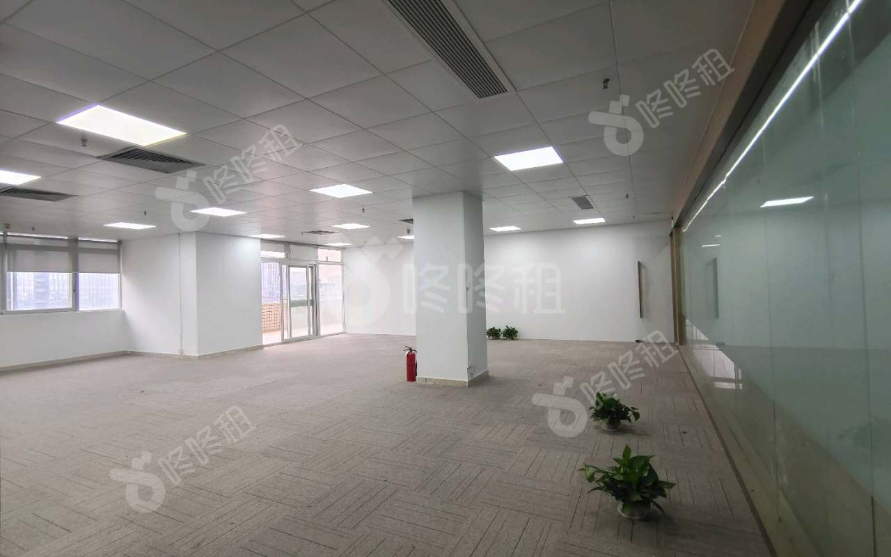 清华信息港_243平_精装_办公室开间