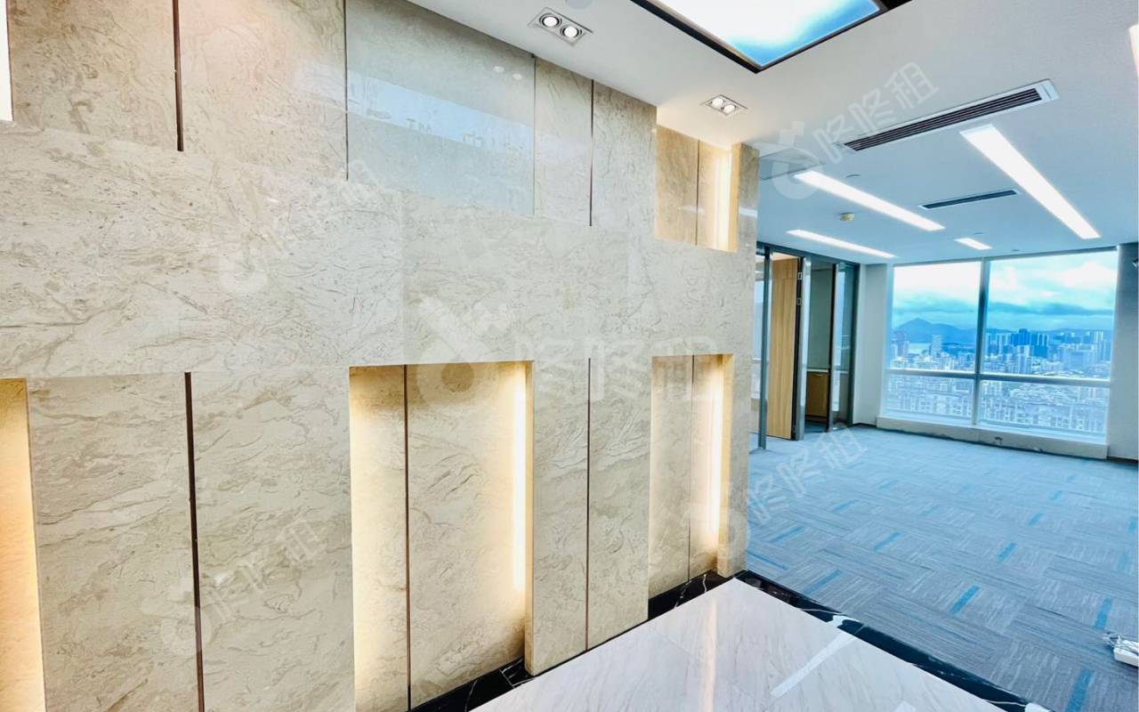 中洲控股中心_149平_精装_办公室开间