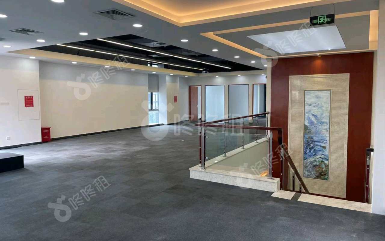 前海企业公馆_881平_豪装_办公室开间