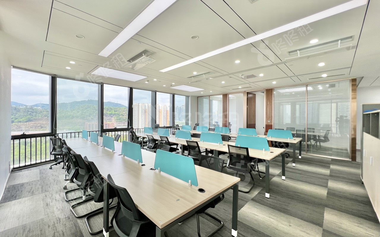 金迪世纪大厦_256平_精装_办公室开间